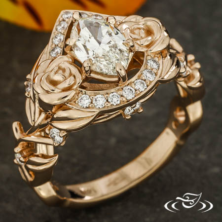 Rose Engagement Ring