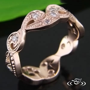 Rose Gold ring 83402