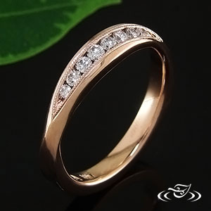 Rose Gold ring 87255