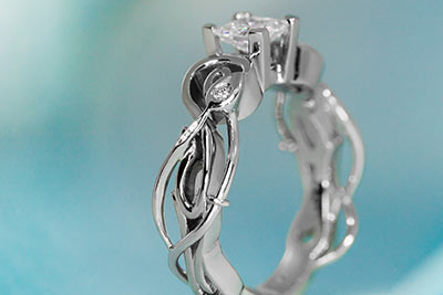 art-nouveau ring